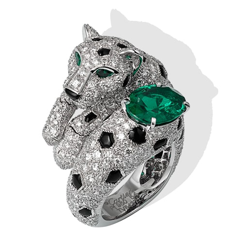 cartier panther ring history