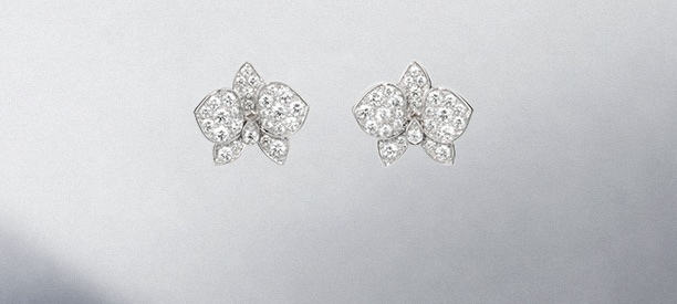 Caresse d'Orchidées par Cartier Earrings