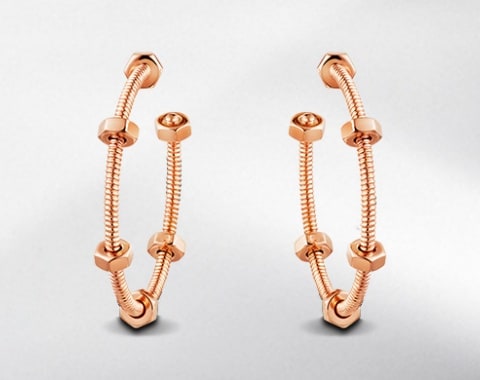 Panthère de Cartier luxury women's earrings