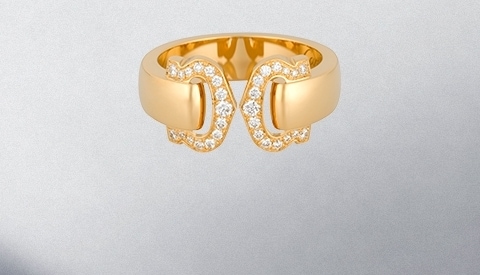 Cartier 18K Rose Gold C De Cartier Wedding Band 51 – THE CLOSET