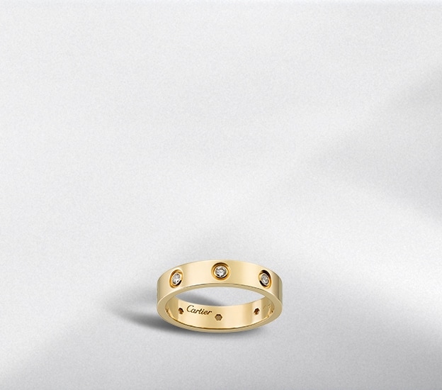 Cartier Love Wedding Ring | Cartier wedding rings, Cartier love ring, Cartier  wedding bands