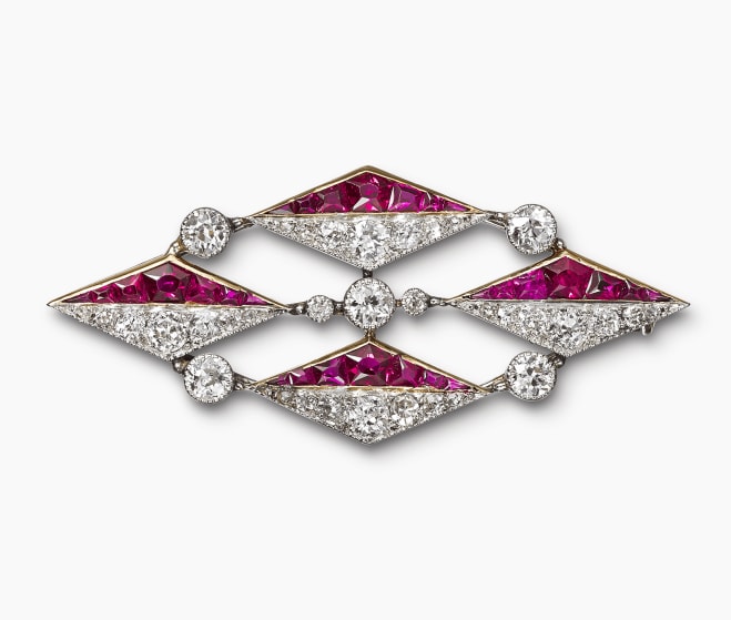 BROCHE, 1904 <br> COLLECTION Cartier