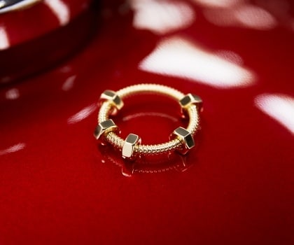 Cartier Ecrou de Cartier 18k Rose Gold Bracelet 16 cm Cartier | TLC