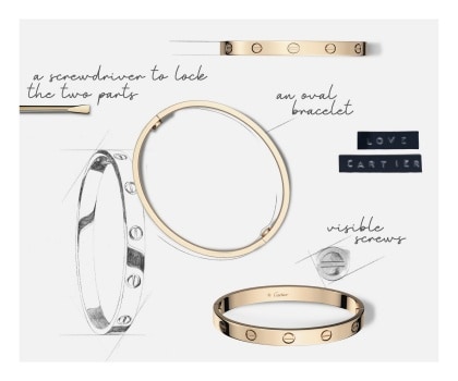 Cartier White Gold LOVE Bracelet | Harrods IE