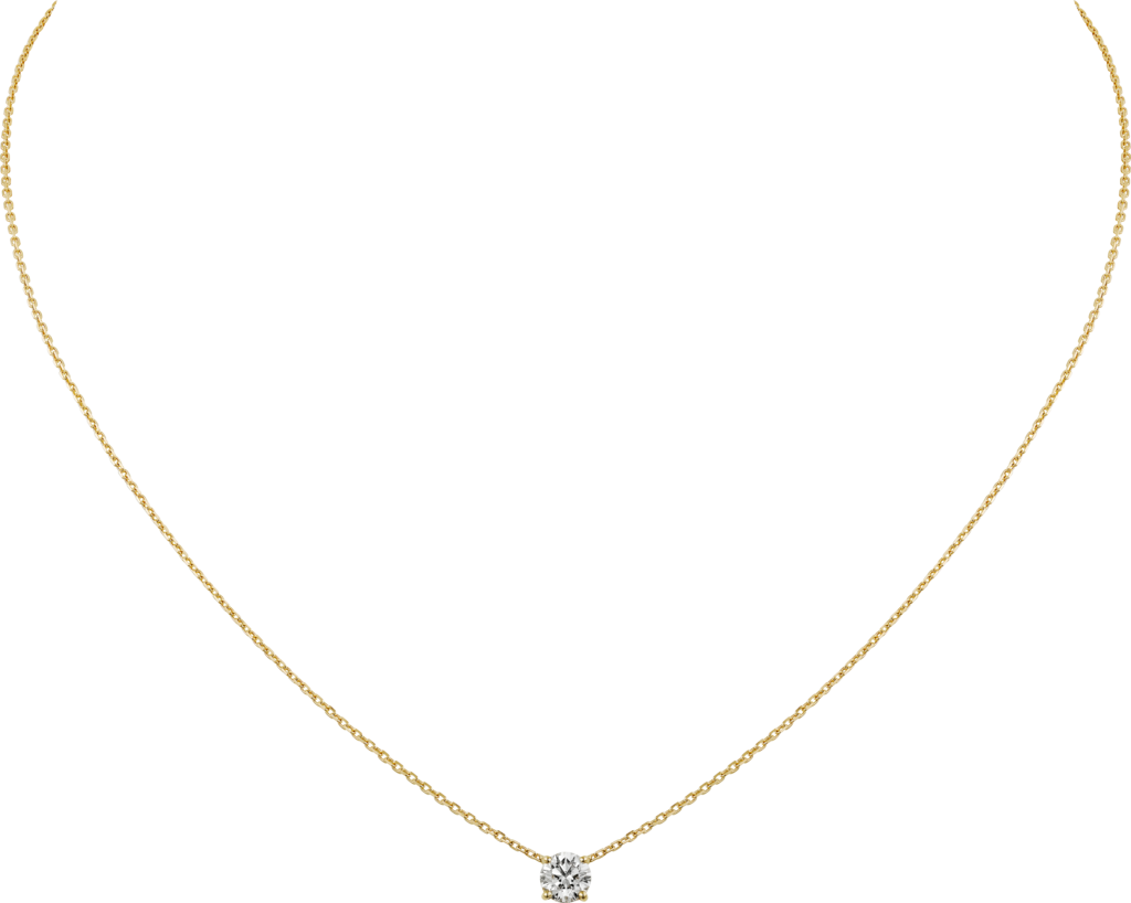 1895 necklaceYellow gold, diamond