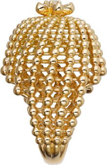 Anillo Cactus de Cartier Oro amarillo, diamante