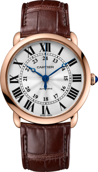 Cartier Ballon Bleu Stainless Steel & 18K White Gold Men's Watch WE902056