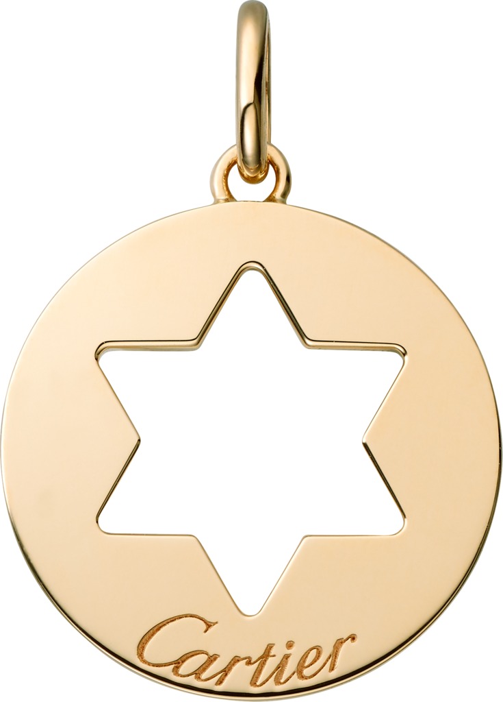 Symbol pendantYellow gold