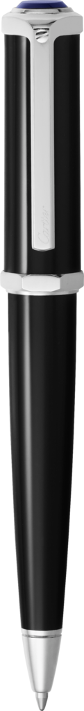 Santos-Dumont ballpoint penSantos-Dumont ballpoint pen. Black composite, palladium-finish hardware. Dimensions: 134x19 mm