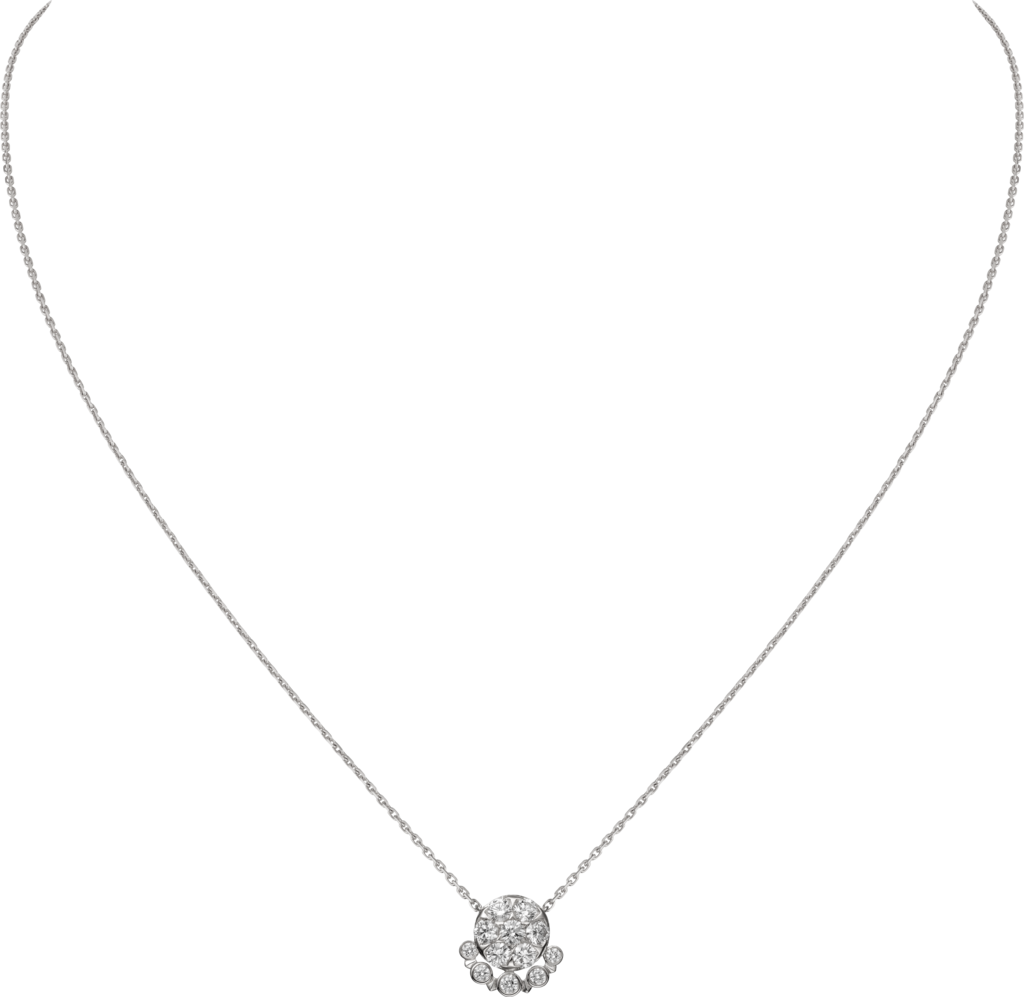Etincelle de Cartier necklaceWhite gold, diamonds