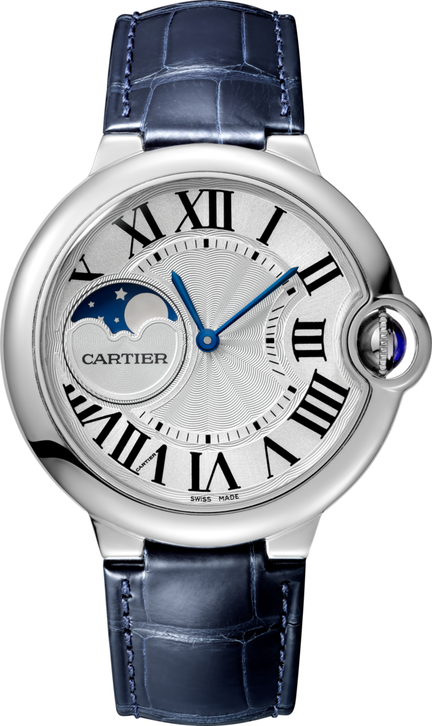 Reloj Ballon Bleu de Cartier37 mm, acero, piel