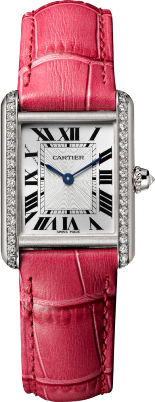 cartier women's watch red