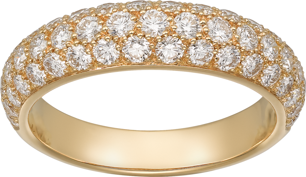 Étincelle de Cartier ring, small modelYellow gold, diamonds