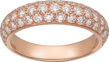 Étincelle de Cartier ring, small model Rose gold, diamonds