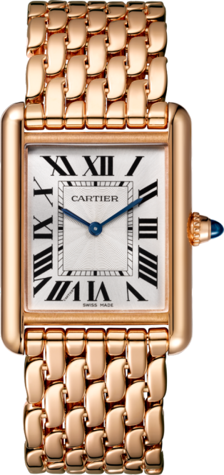 cartier watch rose gold