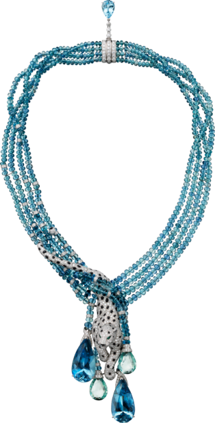 panthère de cartier high jewelry necklace price