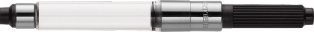 Piston fountain pen converter, white finish For R de Cartier, Art Déco, Louis Cartier and Panthère pens
