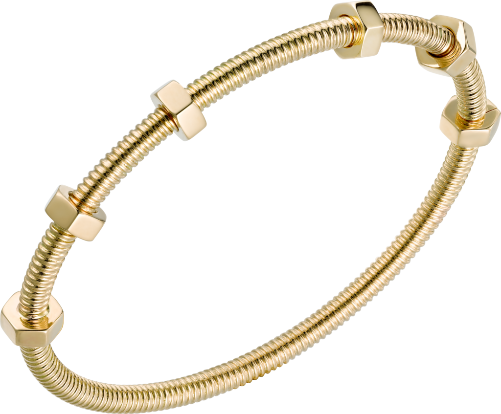 Ecrou de Cartier braceletYellow gold
