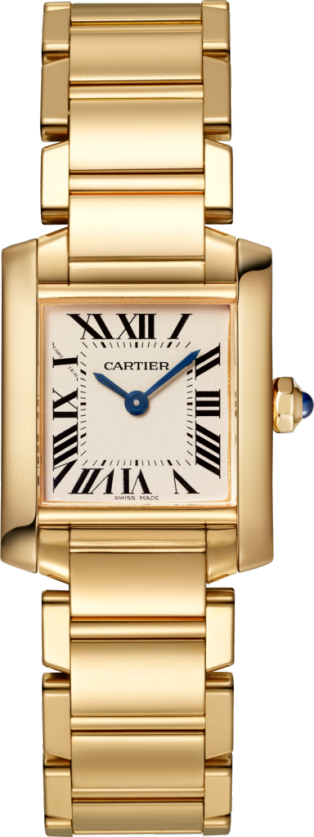 cartier gold tank watch price