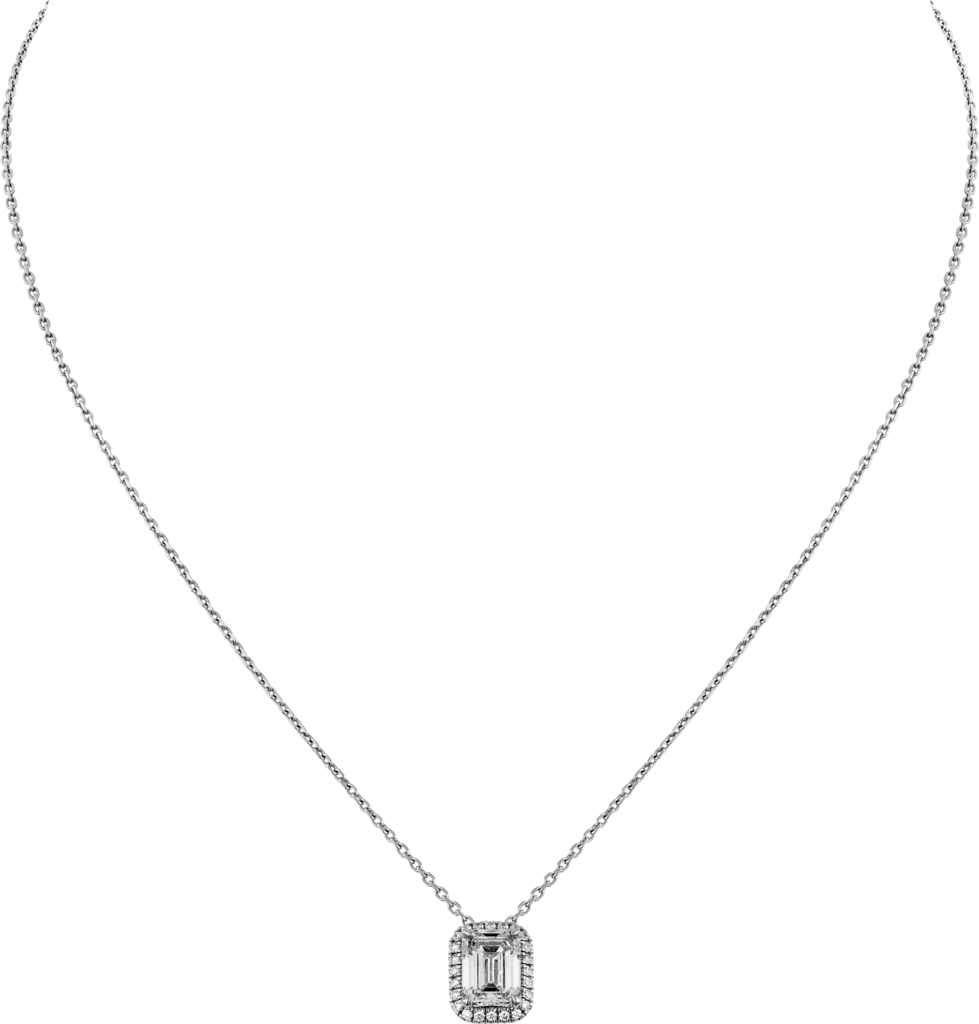 Collar Cartier DestinéePlatino, diamantes