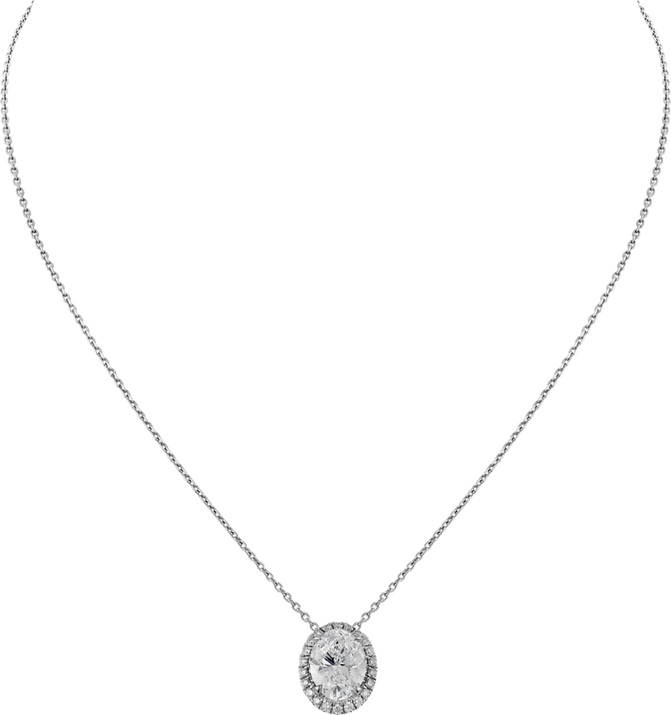 Cartier Destinée necklacePlatinum, diamonds