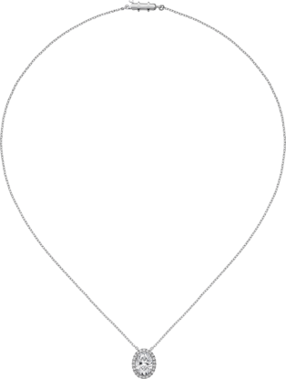 Cartier Destinée necklace Platinum, diamonds