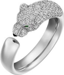 cartier diamond panther ring