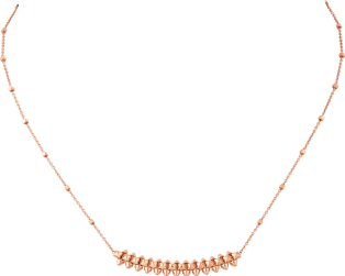Collar Clash de Cartier tamaño pequeño Oro rosa