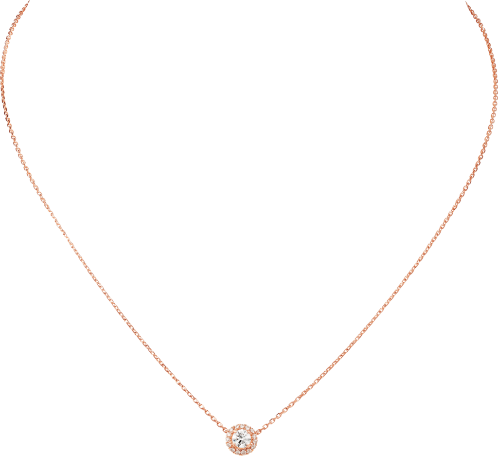 Cartier Destinée necklaceRose gold, diamonds