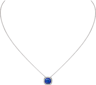 cartier sapphire and diamond necklace