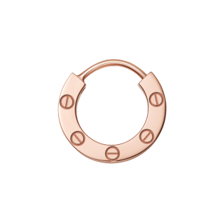 <span class='lovefont'>A </span> single earring Rose gold