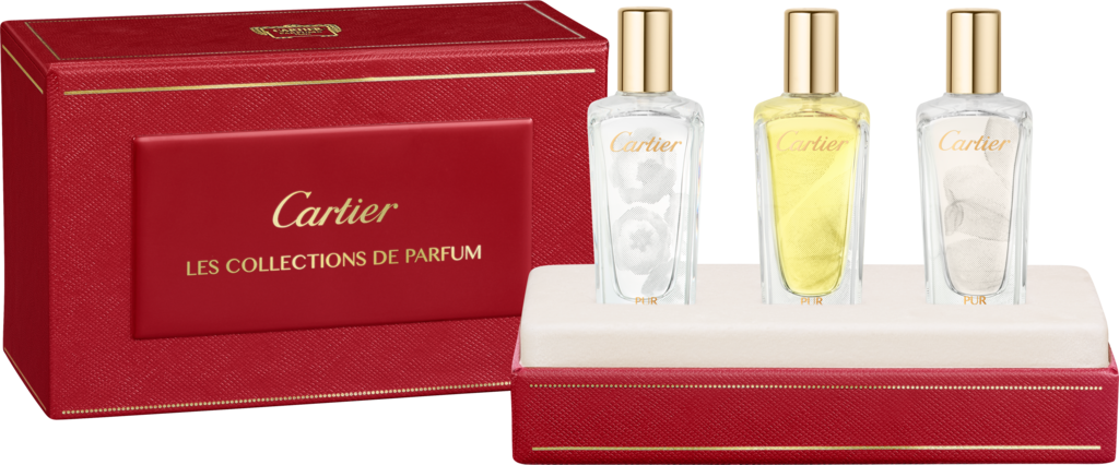 Les Epures de Parfum 3 x 0.5 FL. OZ. set: Pur Kinkan - Pur Muguet - Pur MagnoliaSpray