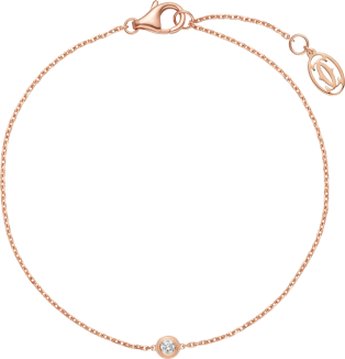 Bracelet Cartier d'Amour PM Or rose, diamant