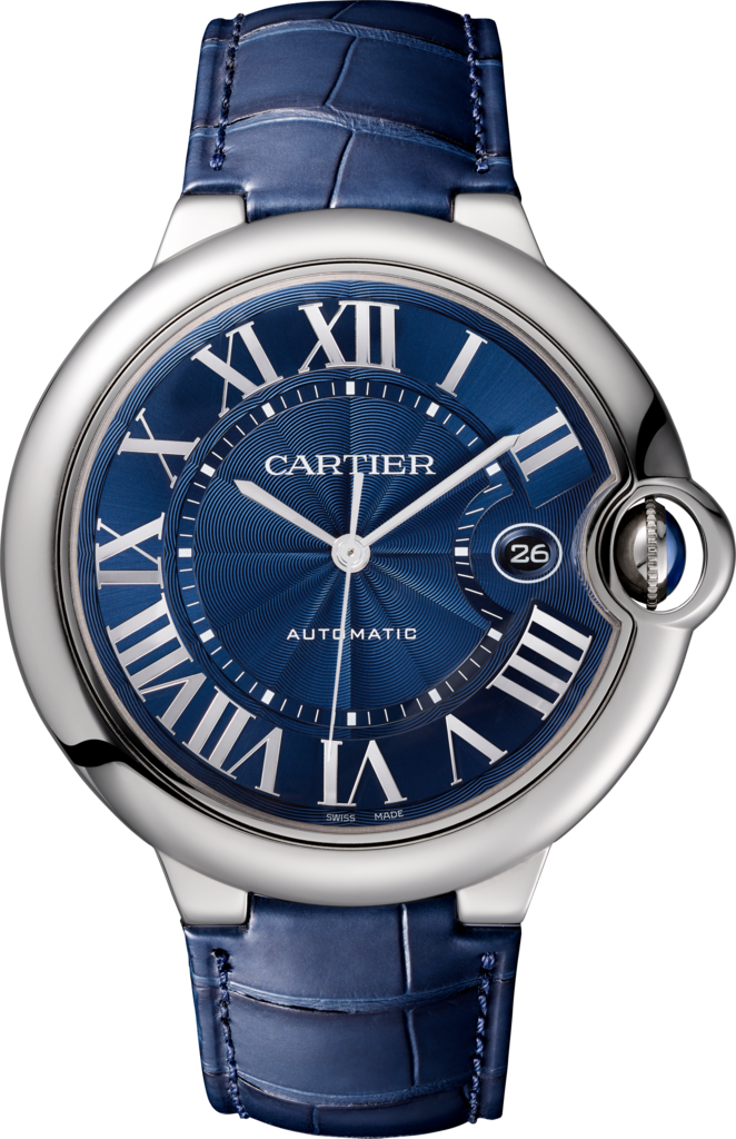 Reloj Ballon Bleu de Cartier42 mm, acero, piel