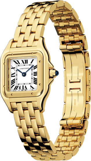 Montre Panthère de Cartier Petit modèle, mouvement quartz, or jaune