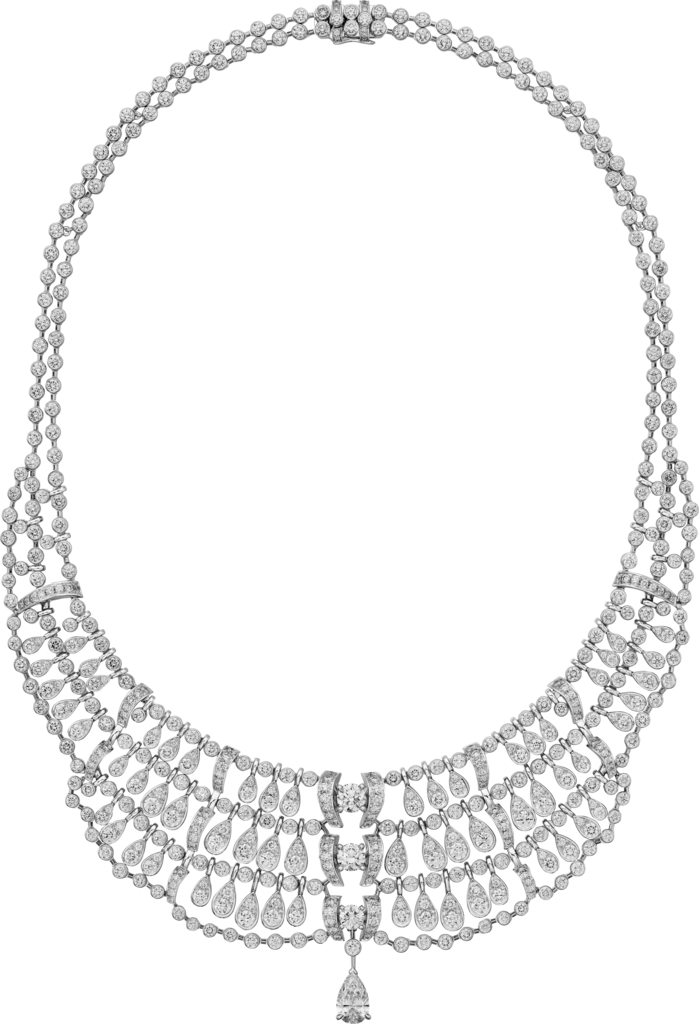 Pluie de Cartier necklaceWhite gold, diamonds