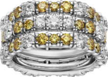 Lignes Essentielles ring White gold, diamond