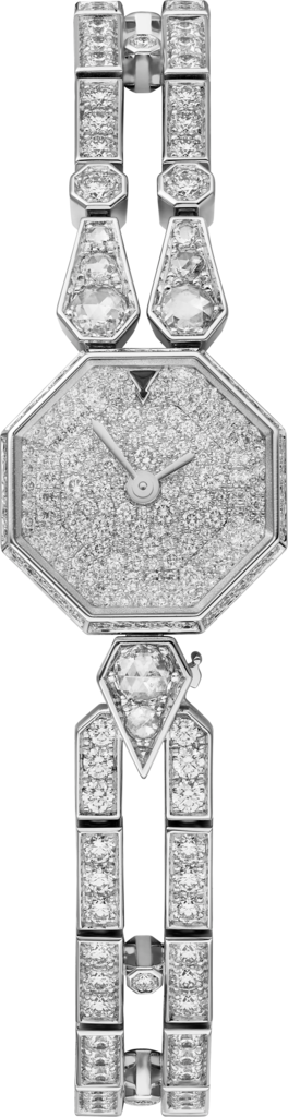 Reloj de Alta JoyeríaOro blanco, diamantes