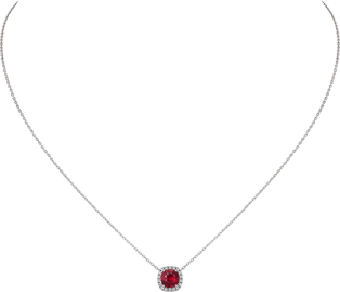 Collar Cartier Destinée piedra de color Oro blanco, rubíes, diamantes