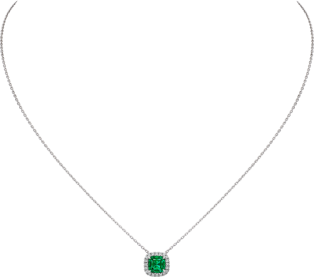 CRN7424367 - Collar Cartier Destinée piedra de color Oro esmeralda, diamantes - Cartier
