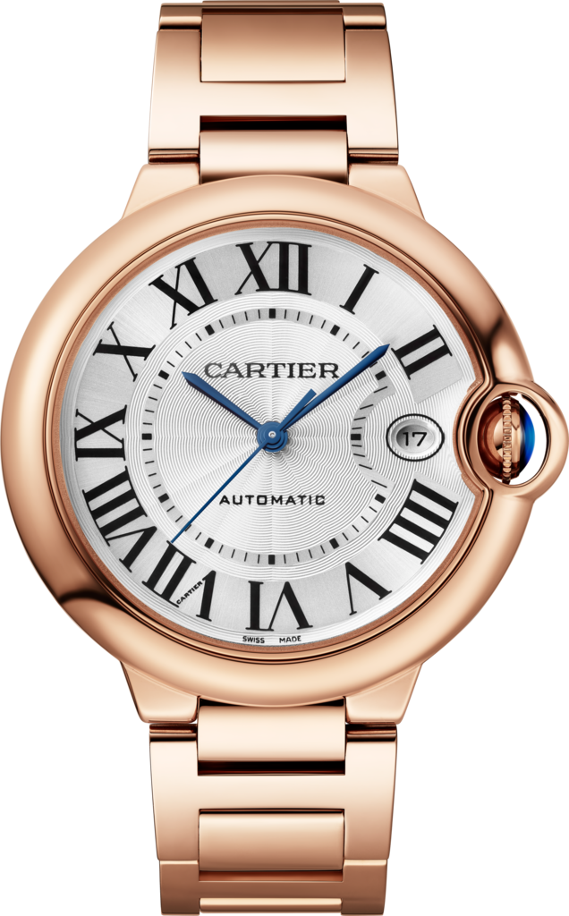 Ballon Bleu de Cartier watch40mm, automatic movement, 18K rose gold