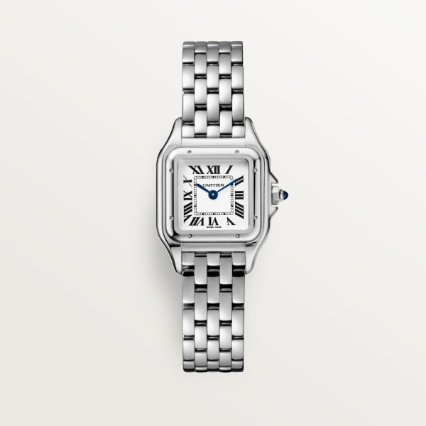 Reloj Panthère de Cartier TP Tamaño pequeño, movimiento de cuarzo, acero