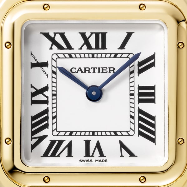 Reloj Panthère de Cartier Tamaño pequeño, movimiento de cuarzo, oro amarillo