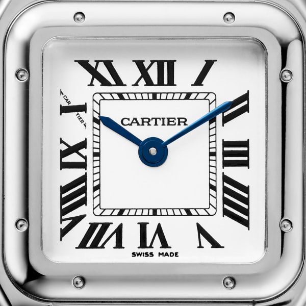 Reloj Panthère de Cartier TP Tamaño pequeño, movimiento de cuarzo, acero