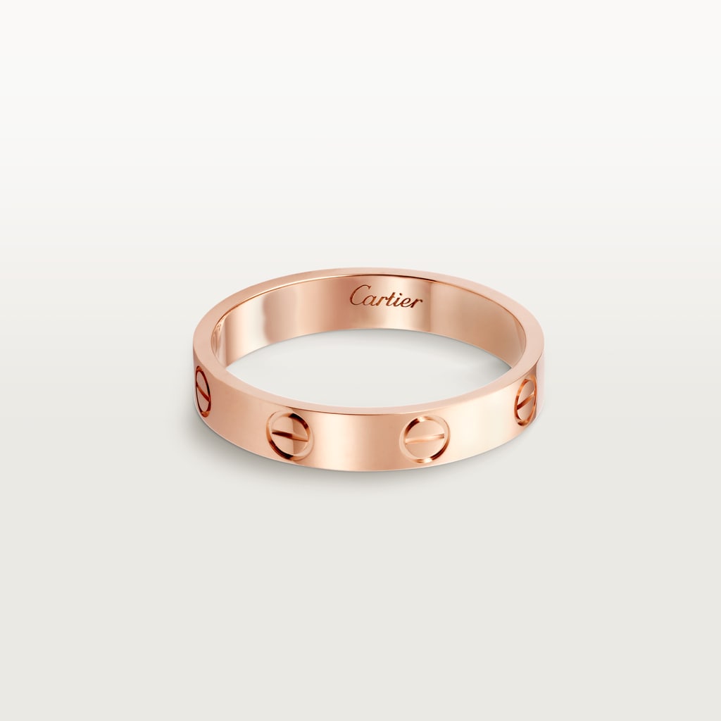 Anillo Love, tamaño pequeñoOro rosa