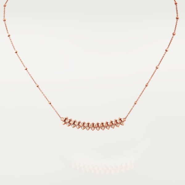 Clash de Cartier necklace Small Model Rose gold