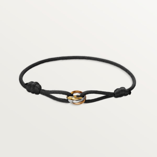 CRB6058718 - Trinity bracelet - White gold, yellow gold, rose gold, diamond  - Cartier