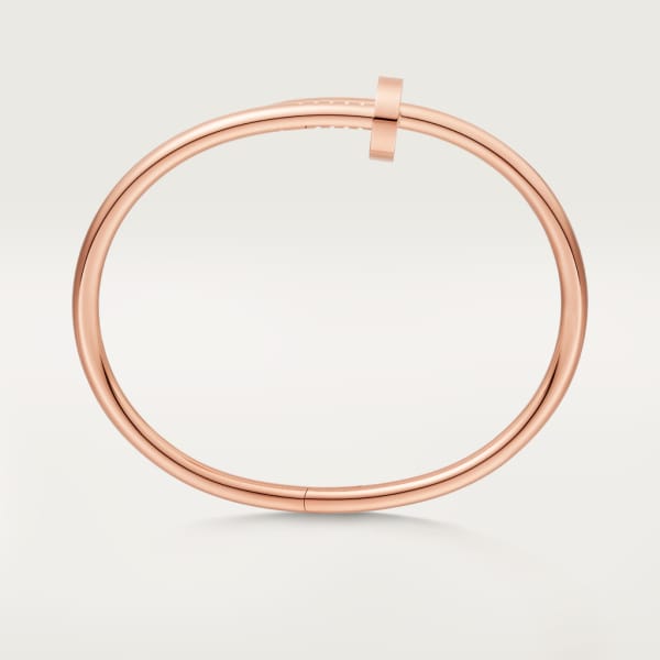 Pulsera Juste un Clou, tamaño clásico Oro rosa