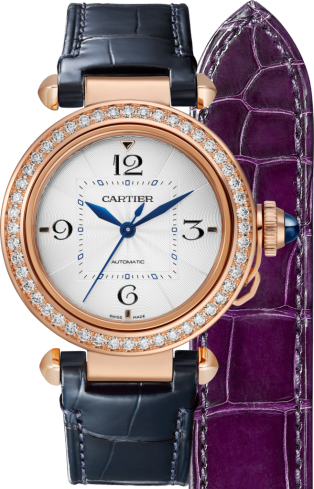 cartier watch leather belt