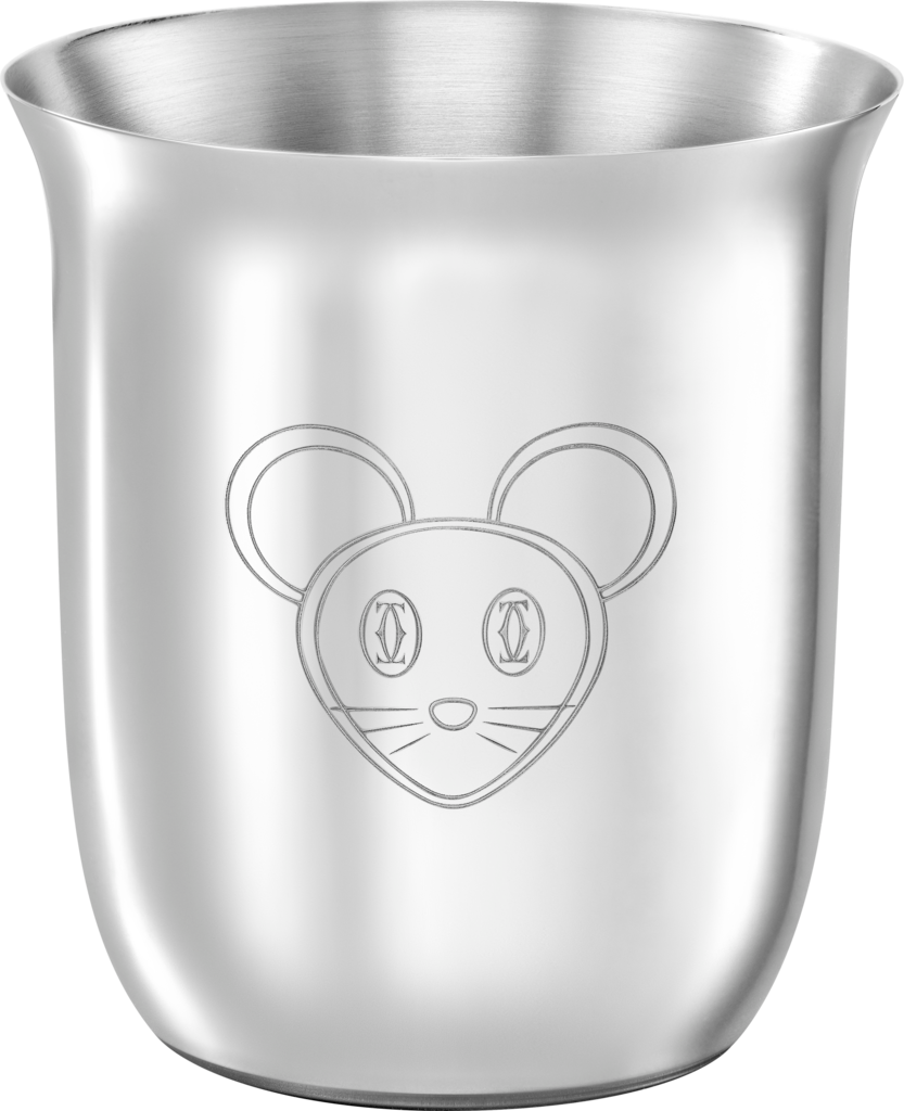 Cartier Baby mouse tumblerSilver